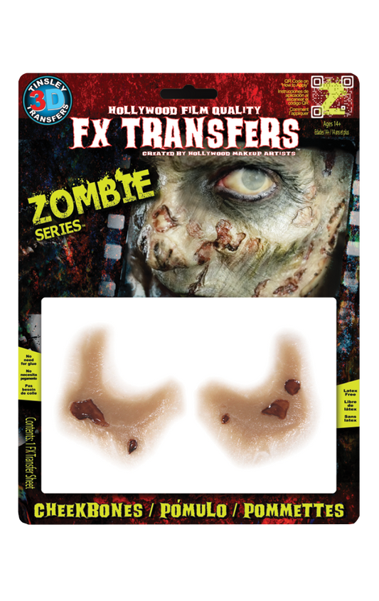 Transfert d'effets de pommettes zombies