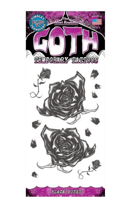 Black Roses Goth Tattoo