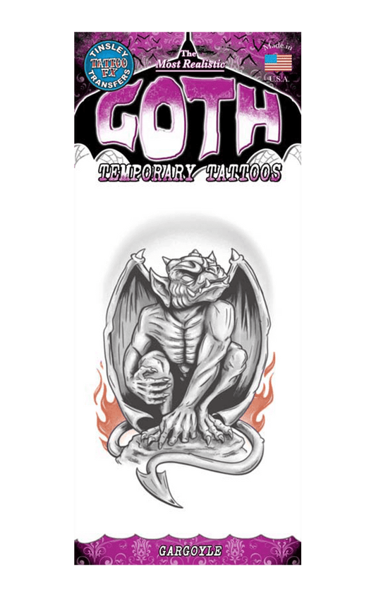 Gargoyle Goth Tattoo Accessory