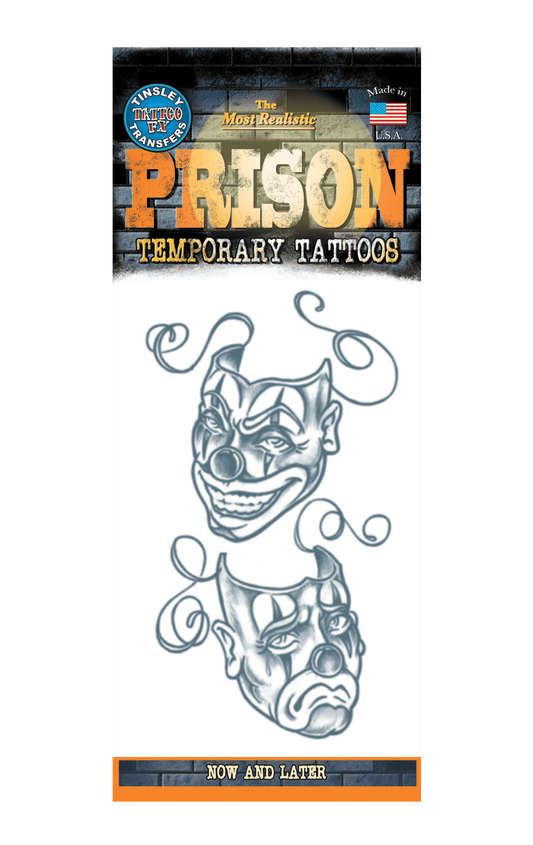 Facepieces Prison Tattoo Accessory