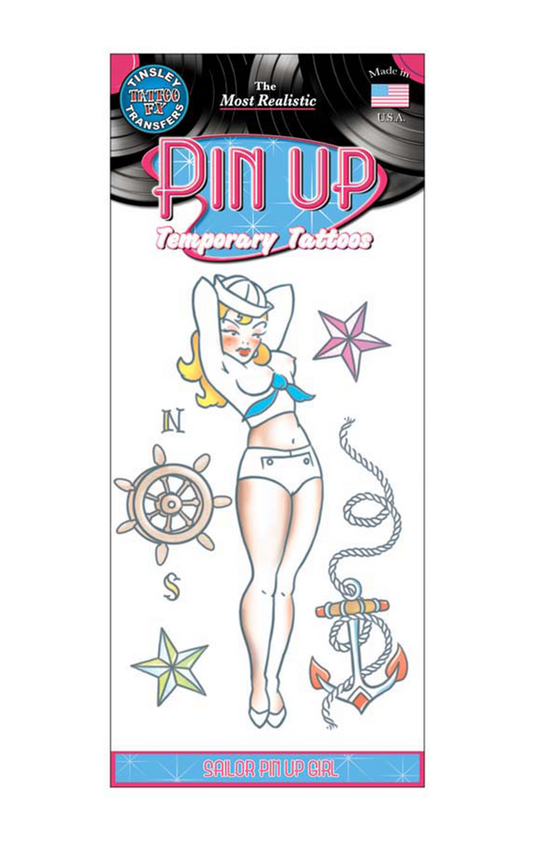 Tatouages ​​​​de Pin Up De Marin