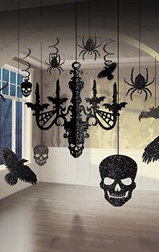 Haunted House Decorations Kit