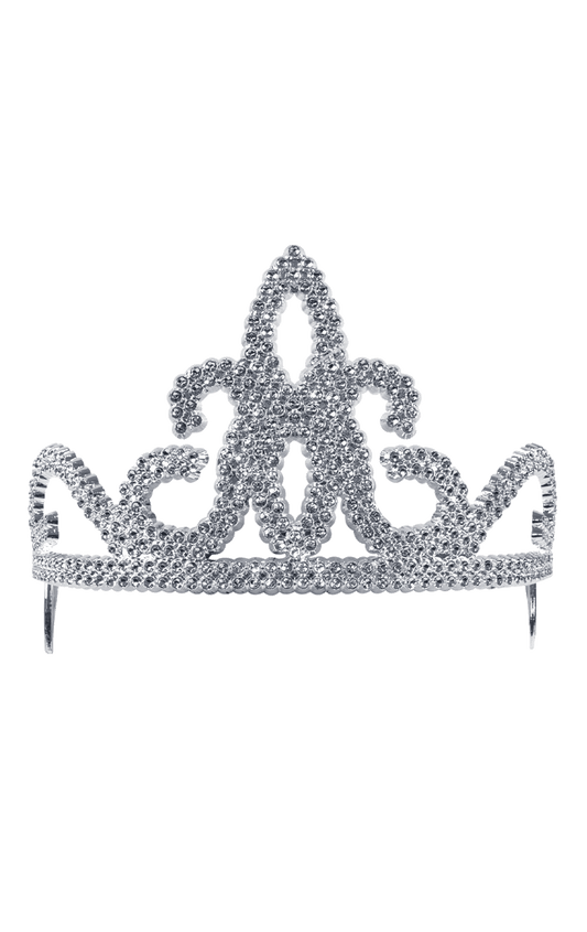 Silver Tiara Accessory