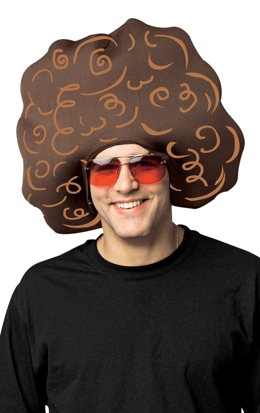 Adult Cartoon Afro Kopfbedeckung