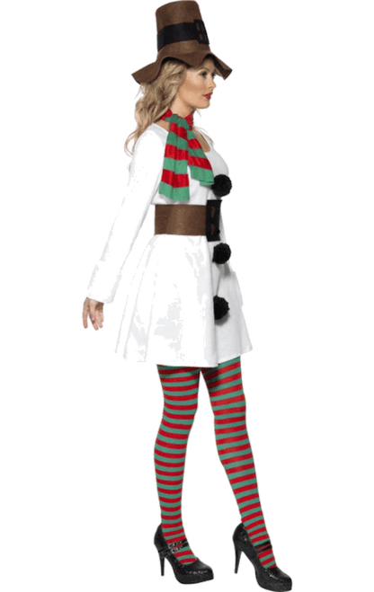 Womens Miss Snowman Costume