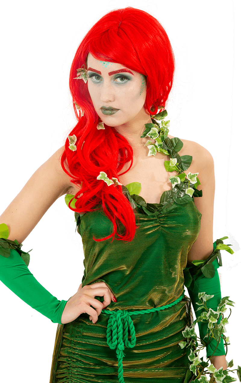 Poison Ivy Full Costume/ Green Ivy Cosplay 