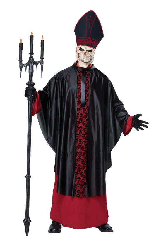 Adult Black Mass Costume