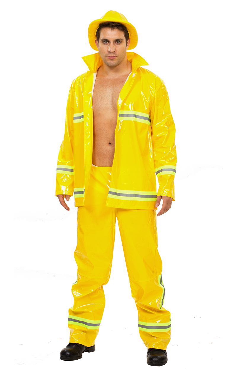 Déguisement Pompier jaune enfant
