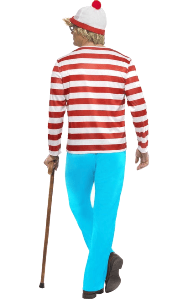 Mens Where's Wally Costume