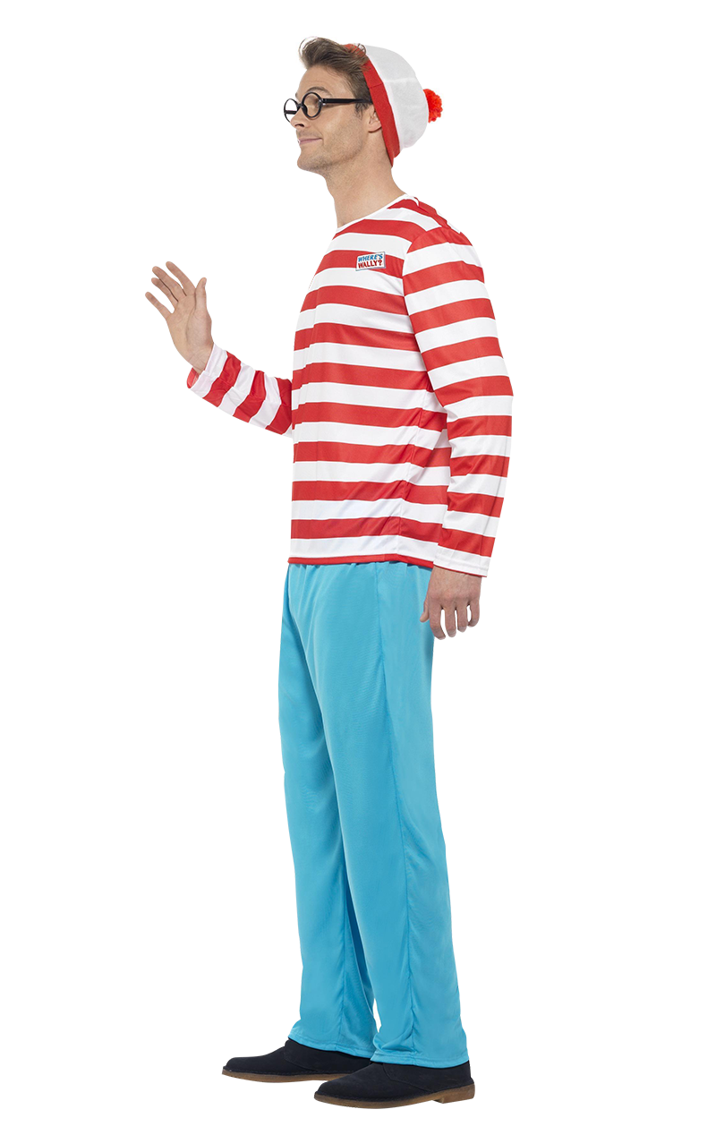 Mens Where's Wally Costume