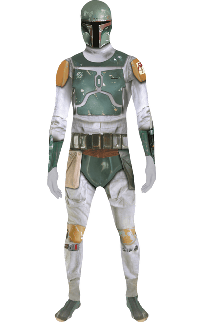 Adult Boba Fett Zapar Morphsuit Costume