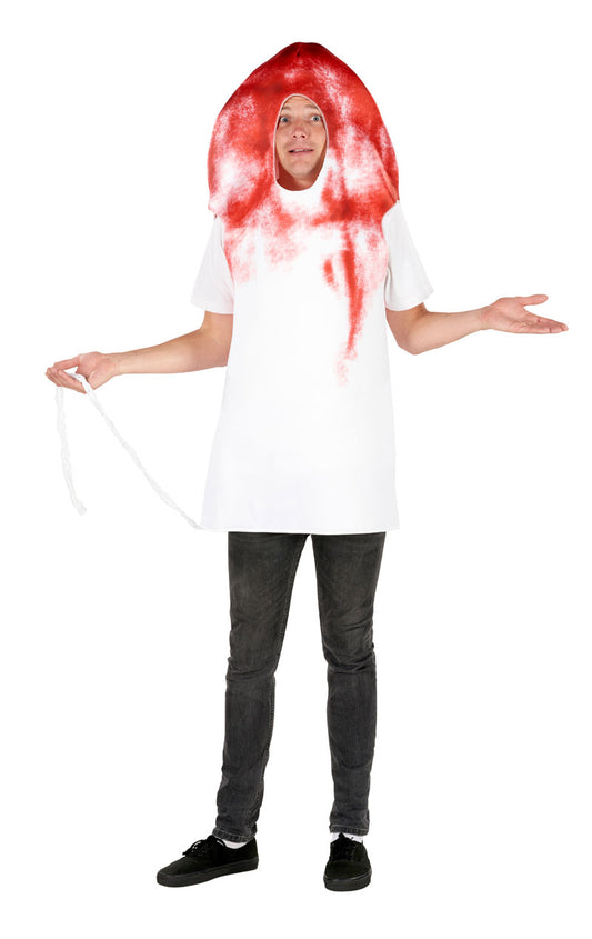 Costume de tampon sanglant pour homme