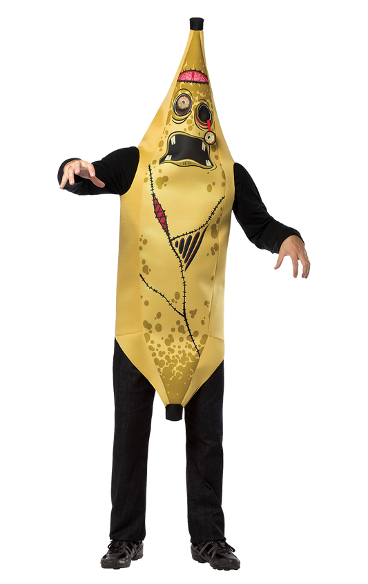 Mens Zombie Banana Costume