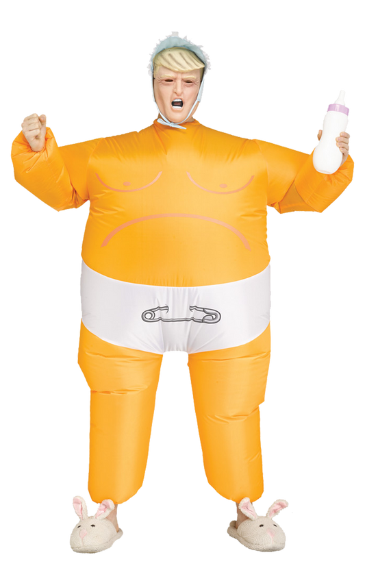 Adult Inflatable Big Baby Trump Costume