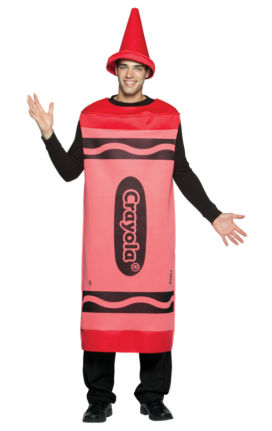 Adult Red Crayola Crayon Costume