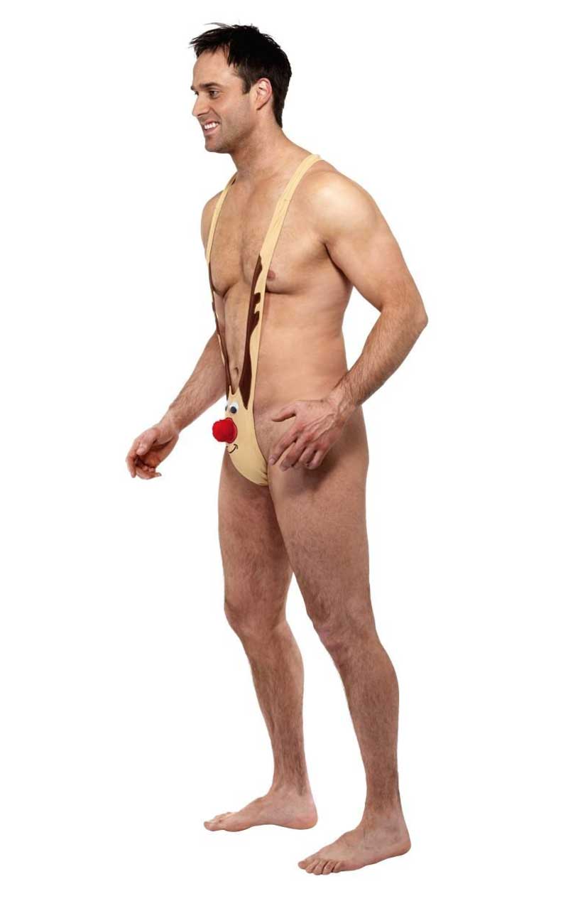 Déguisement Rudolf Mankini homme