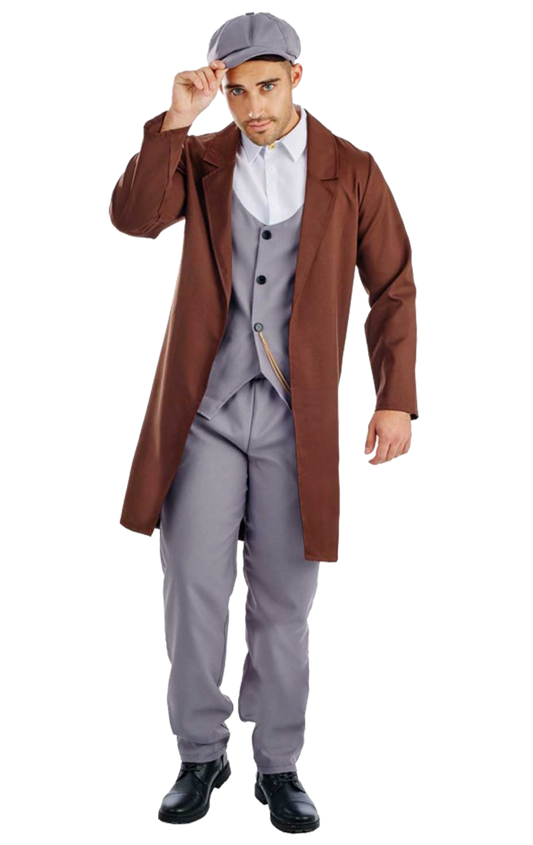 Mens Peaky Blinders Gangster Costume