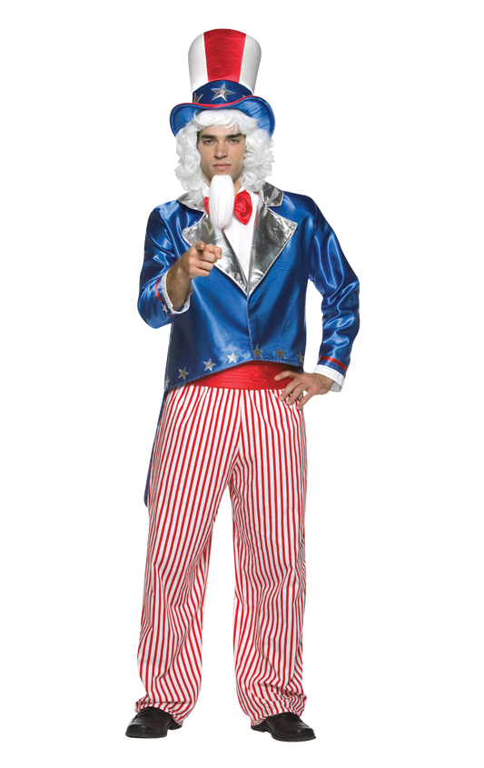 Mens Uncle Sam Costume