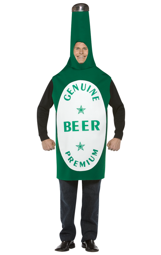 Adult Lightweight Beer Bottle Costume