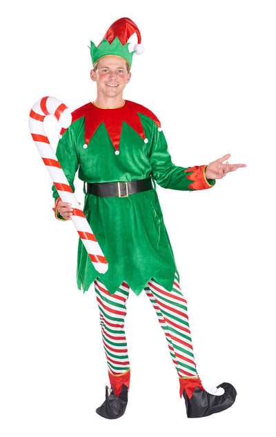 Adult Deluxe Unisex Elf Costume - fancydress.com