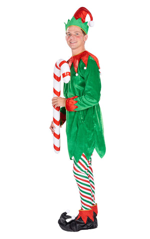 Adult Deluxe Unisex Elf Costume - fancydress.com