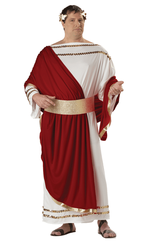 Mens Plus Size Julius Caesar Costume