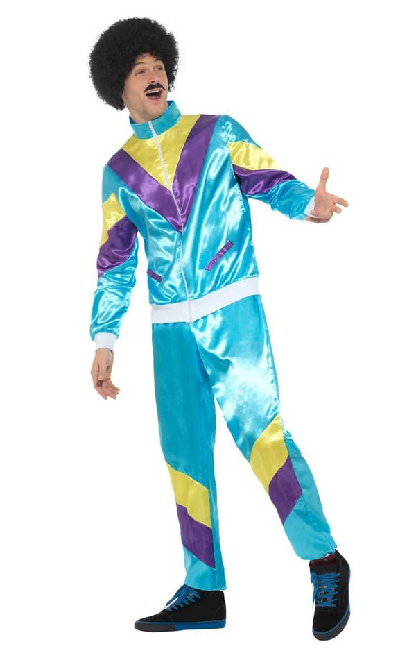 Mens 80s Fashion Shellsuit - fancydress.com