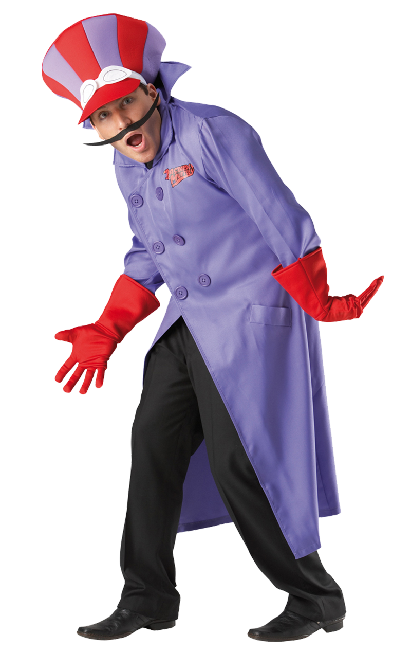 Herren Dick Dastardly Kostüm