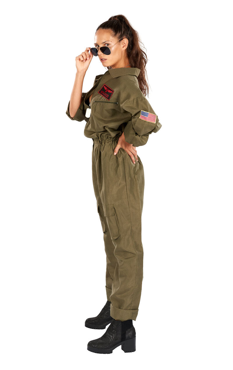 Women Pilot Costume Dress, Captain Halloween Costumes for Women Adult |  pilotcostume.store