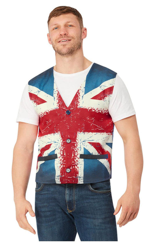 Gilet Union Jack Homme