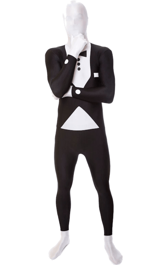 Adult Tuxedo Morphsuit Costume