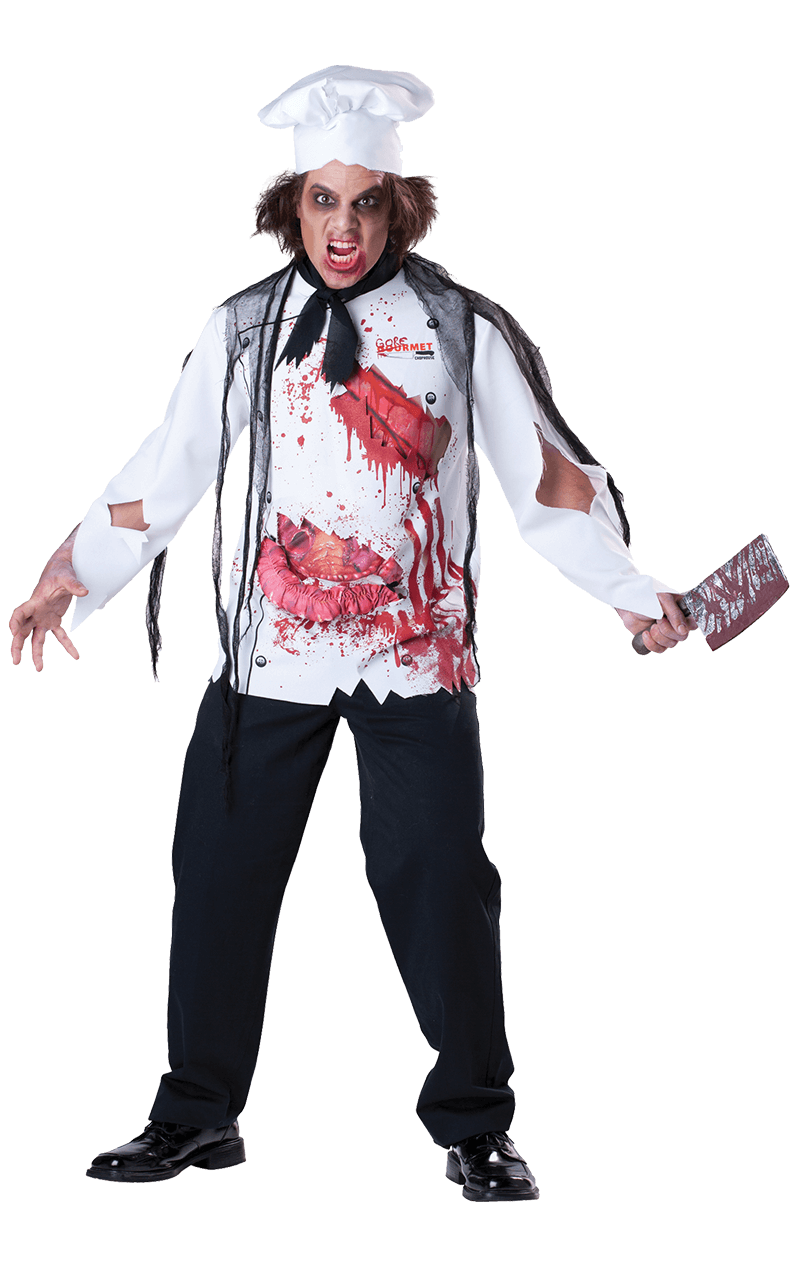 Mens Halloween Goremet Chef Costume