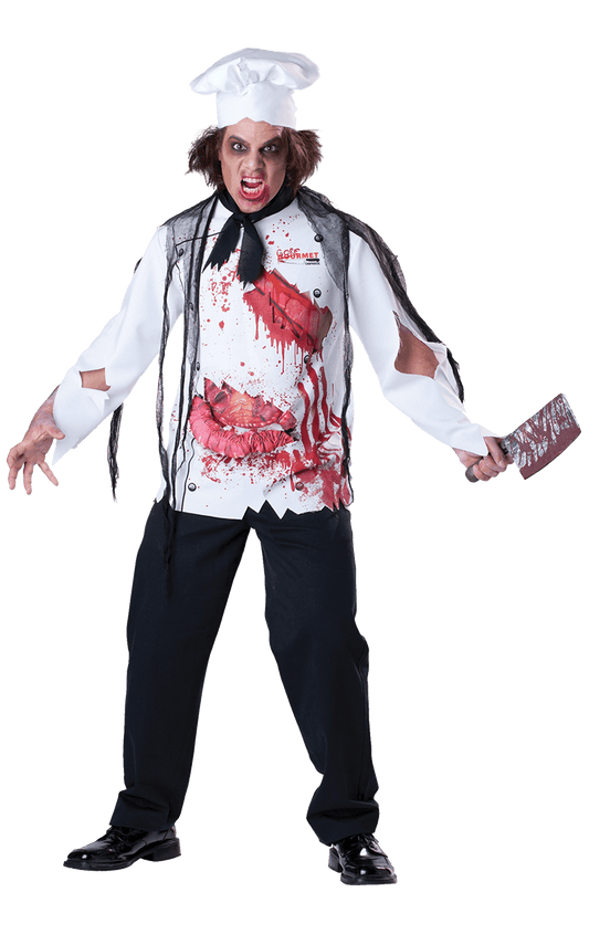 Mens Halloween Goremet Chef Costume