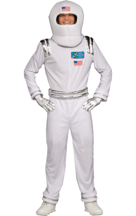 Mens White Astronaut Costume