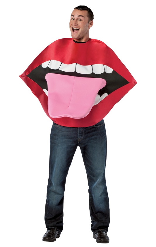 Adult Funny Lips and Tongue Costume