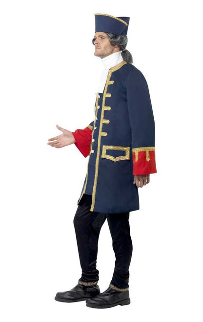 Déguisement commandant pirate homme