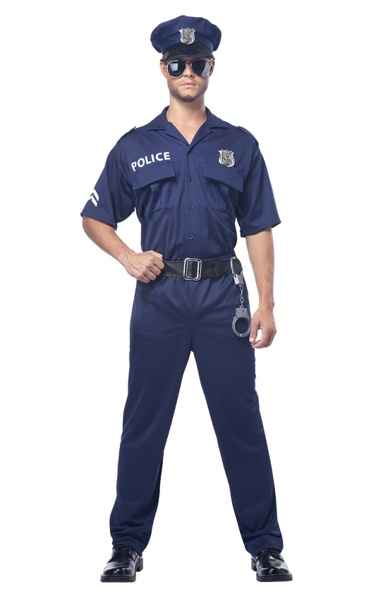 Mens American Policeman Costume