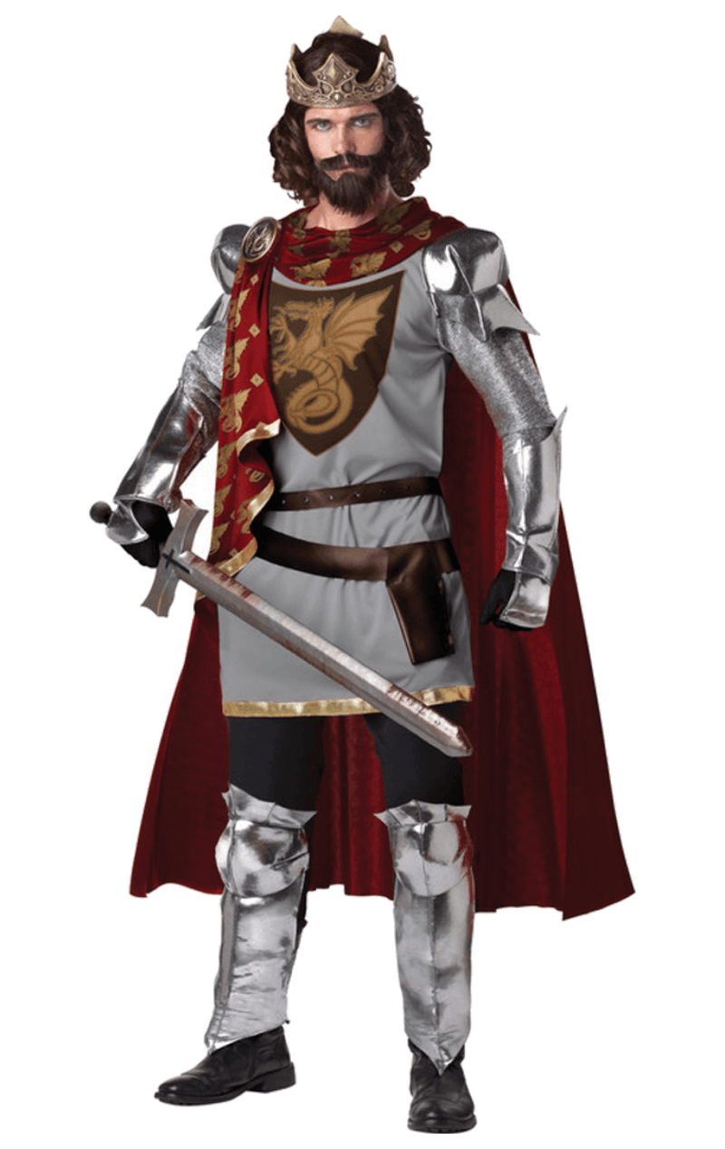 Mens King Arthur Costume