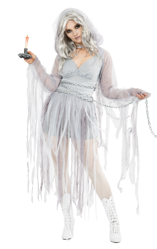 Womens Haunting Spirit Ghost Costume