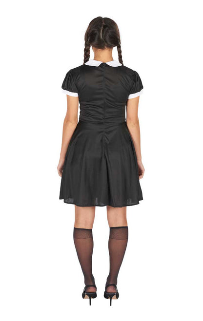 Womens 90s Wednesday Addams Costume