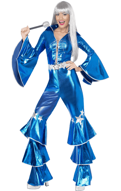 Costume de reine dansante bleue