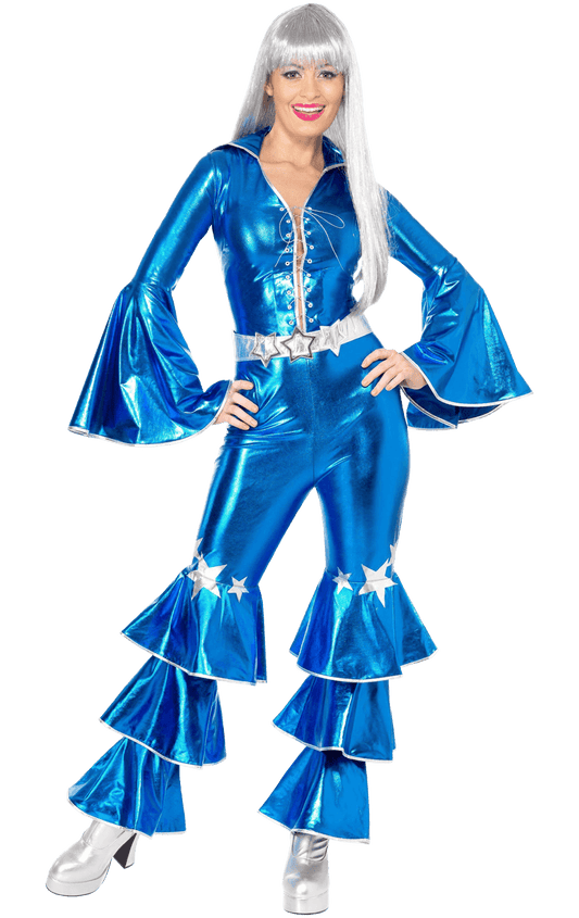 Costume de reine dansante bleue