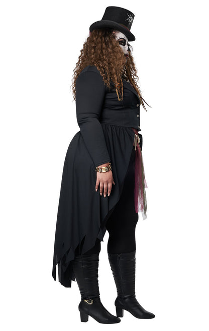 Womens Plus Size Voodoo Magic Costume