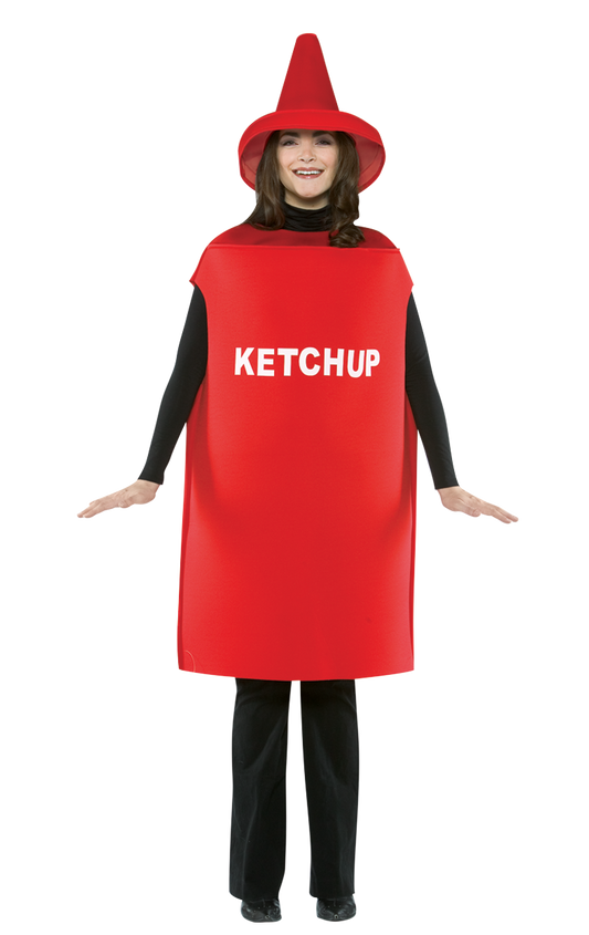 Leichtes Ketchup -Kostüm