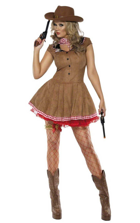 Wild West Brown Costume