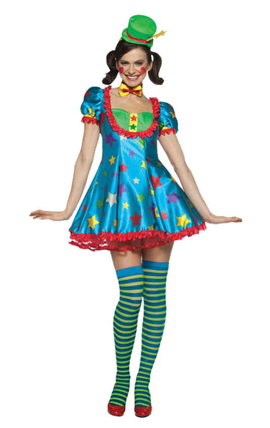 Female Star Clown Costume