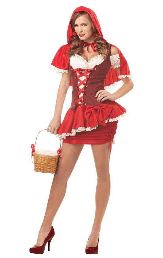 Costume de chaperon rouge sexy pour femme