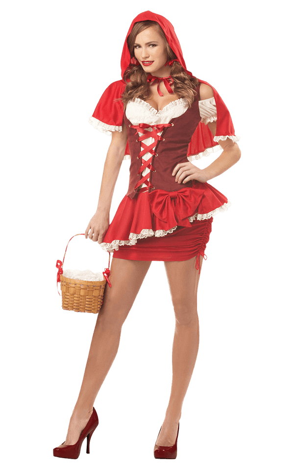 Ladies Sexy Red Riding Hood Costume 4134