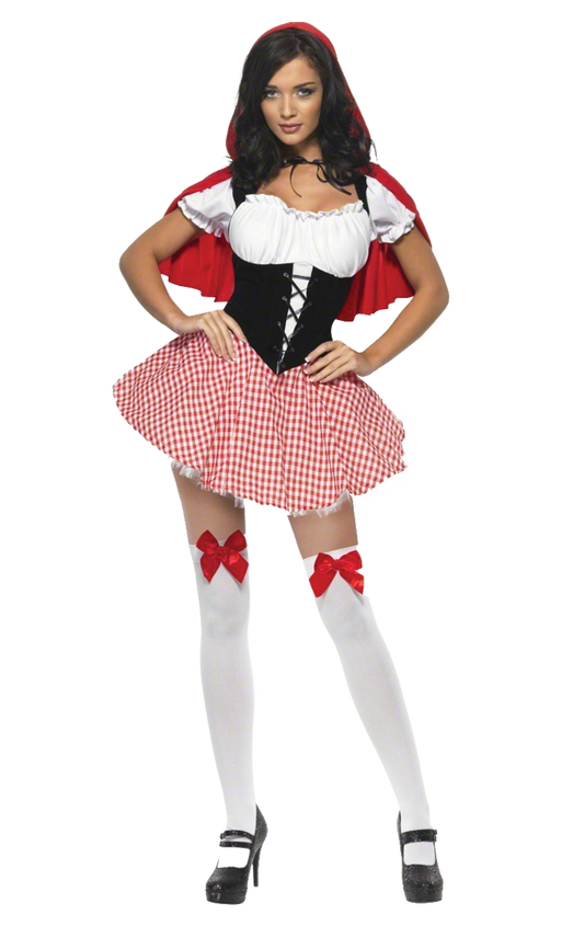 Ladies Fever Red Riding Hood Costume