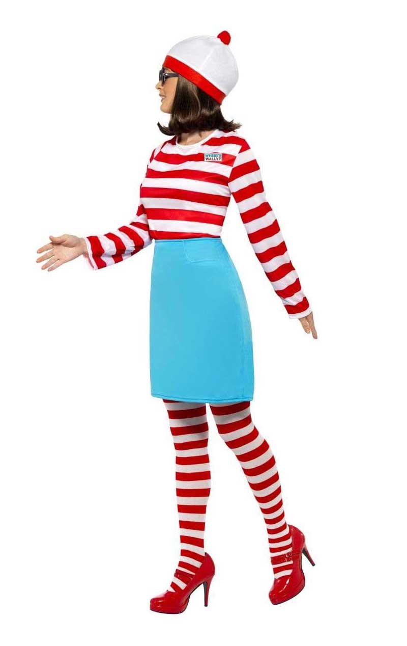 Womens Wheres Wally Wenda Costume